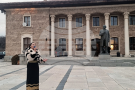 Село Ковачевци - коледна елха - светлини