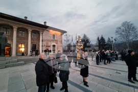 Село Ковачевци - коледна елха - светлини