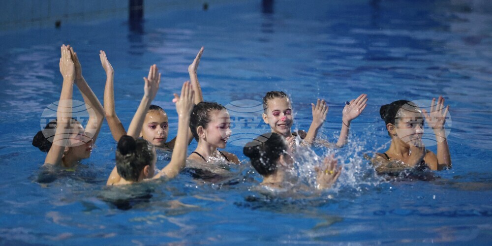 Благоевград - артистично плуване - спектакъл