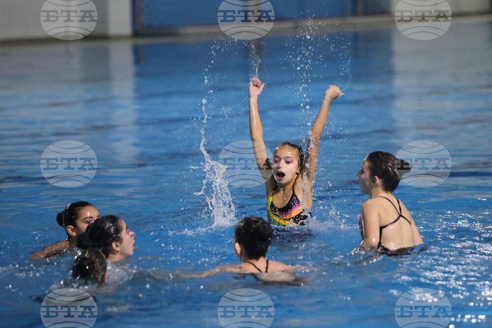 Благоевград - артистично плуване - спектакъл