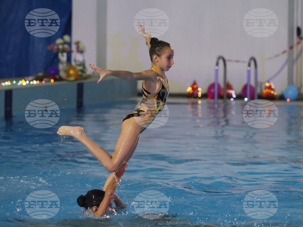 Благоевград - артистично плуване - спектакъл