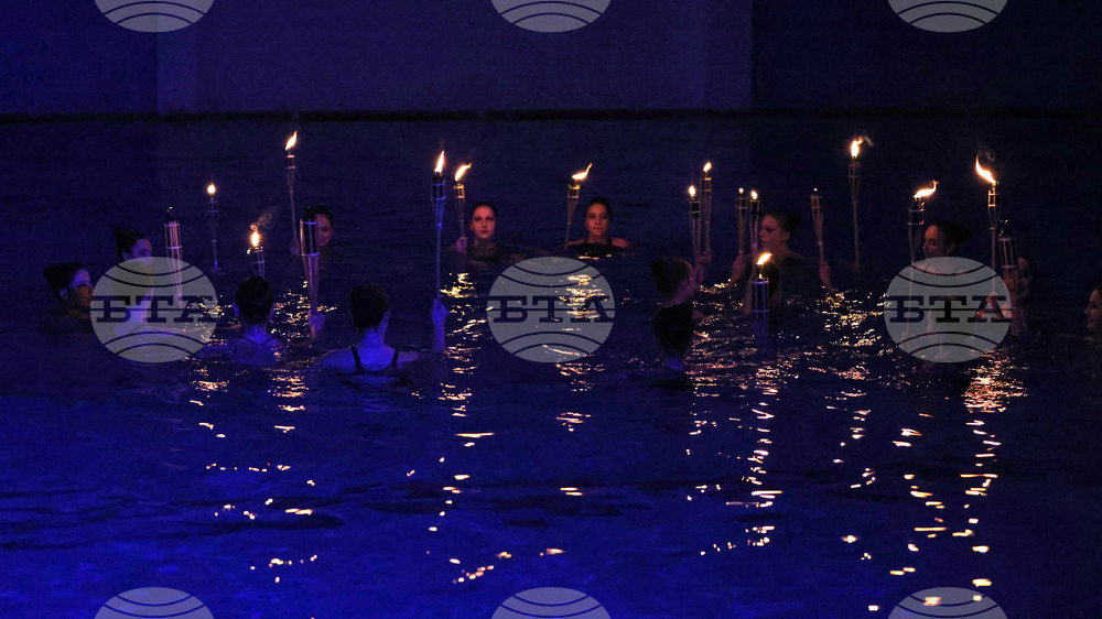 Благоевград - артистично плуване - спектакъл