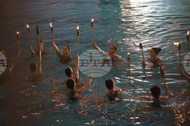 Благоевград - артистично плуване - спектакъл