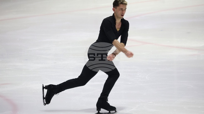 Александър Златков се нареди трети в кратката програма при мъжете на международния турнир по фигурно пързаляне „София Трофи“