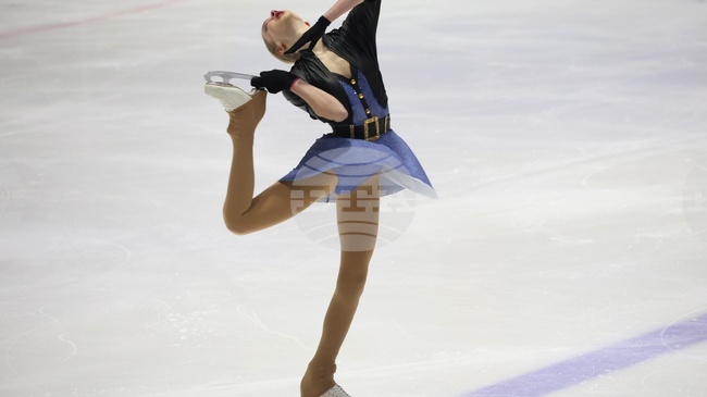 Александра Фейгин е звезда в шоуто "Приказни герои" на Ледения парк тази неделя