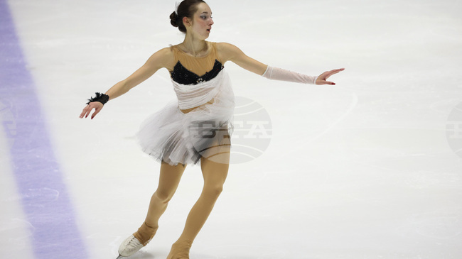 Кристина Григорова спечели кратката програма при жените на Държавното първенство по фигурно пързаляне