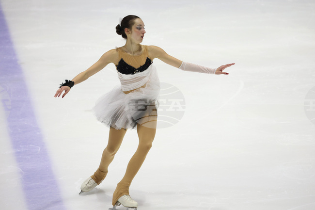 Кристина Григорова спечели кратката програма при жените на Държавното първенство по фигурно пързаляне