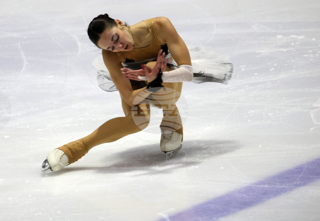 Кристина Григорова зае трето място в кратката програма, а Александра Фейгин е четвърта на турнир по фигурно пързаляне в Ница