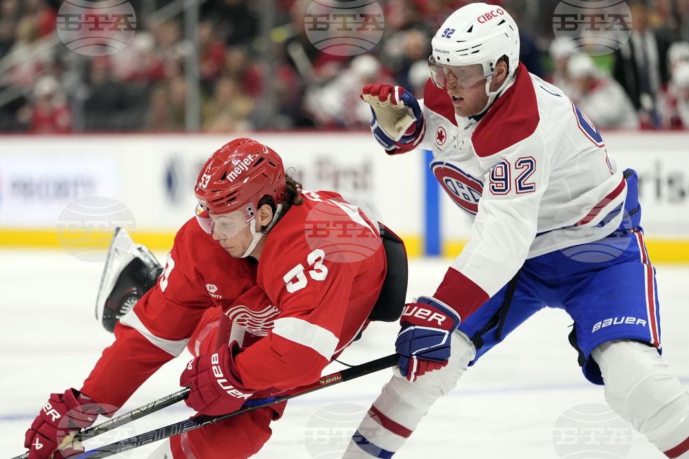 Монреал се наложи при гостуването си на Детройт в Националната хокейна лига