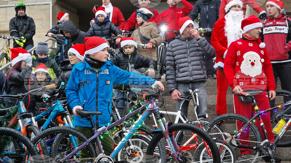 Шумен - Коледа на колела - велосипедно шествие