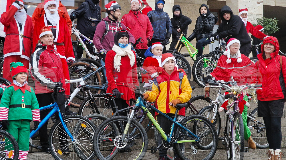 Шумен - Коледа на колела - велосипедно шествие