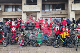 Шумен - Коледа на колела - велосипедно шествие