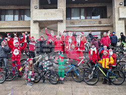Шумен - Коледа на колела - велосипедно шествие