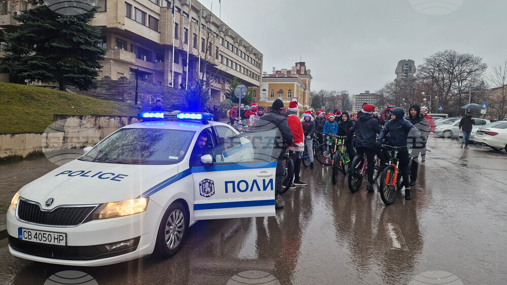 Шумен - Коледа на колела - велосипедно шествие