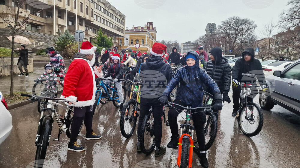 Шумен - Коледа на колела - велосипедно шествие