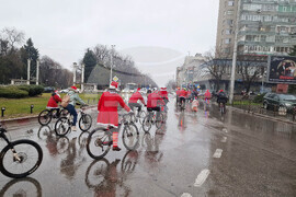 Шумен - Коледа на колела - велосипедно шествие