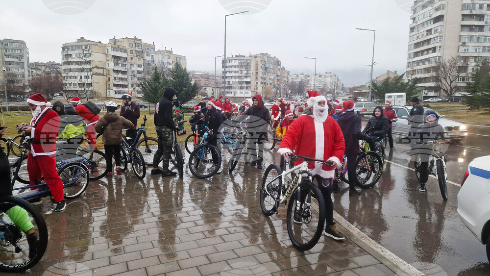 Шумен - Коледа на колела - велосипедно шествие