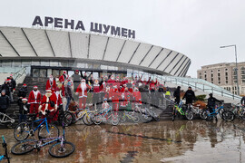 Шумен - Коледа на колела - велосипедно шествие