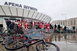Шумен - Коледа на колела - велосипедно шествие