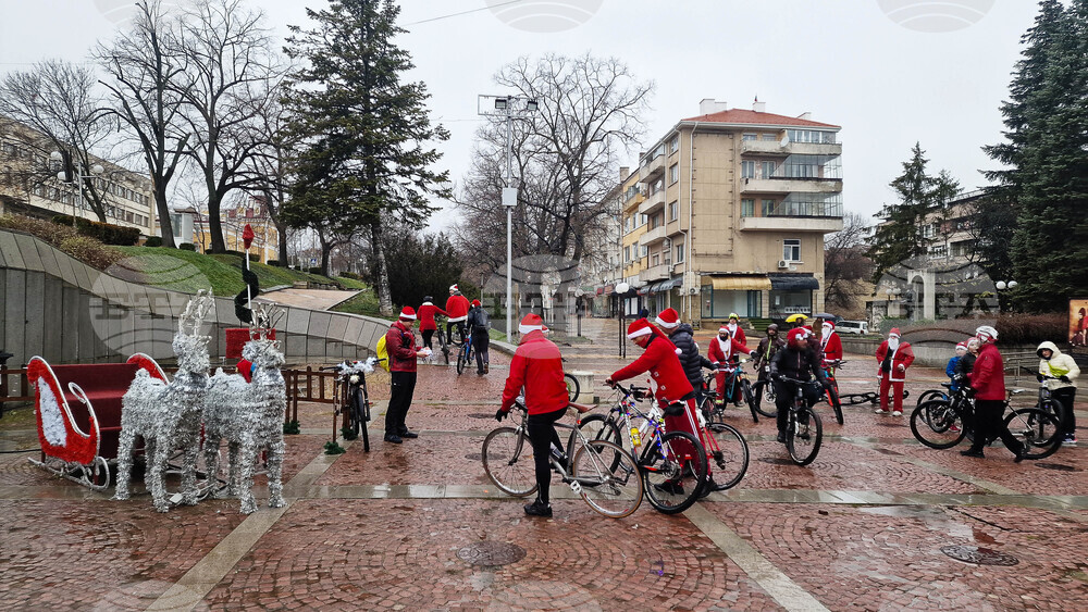Шумен - Коледа на колела - велосипедно шествие