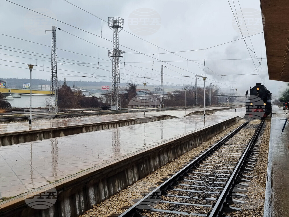 Плевен - коледен влак - Дядо Коледа