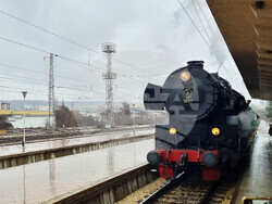 Плевен - коледен влак - Дядо Коледа