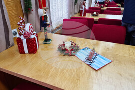 Плевен - коледен влак - Дядо Коледа