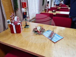 Плевен - коледен влак - Дядо Коледа