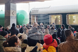 Плевен - коледен влак - Дядо Коледа