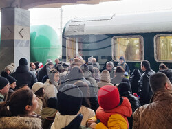 Плевен - коледен влак - Дядо Коледа