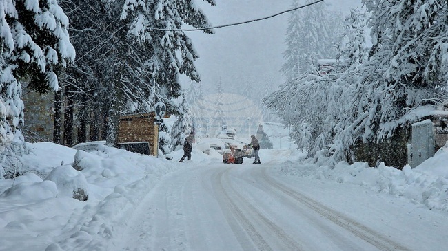 Сняг вали по високите части на Родопите, шофьорите да се движат с повишено внимание, предупреждават от Областно пътно управление - Смолян