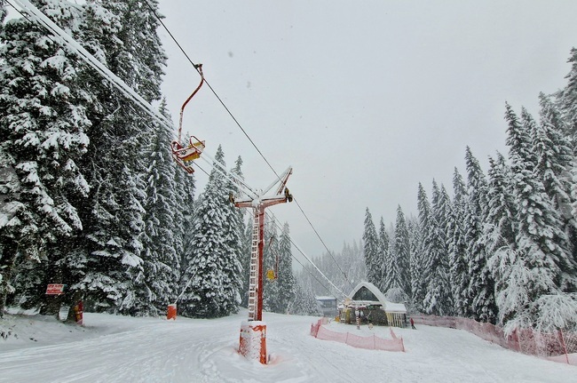 Температура от минус 12 градуса е измерена в Пампорово тази сутрин