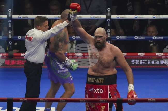 Британецът Тайсън Фюри потвърди, че планира ново завръщане в бокса