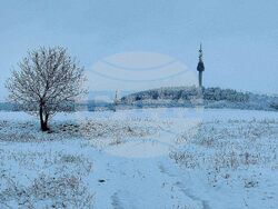 Разград - зима - обстановка