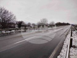 Разград - зима - обстановка