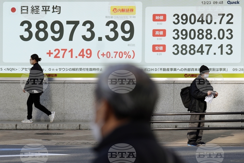 Индексите на фондовата борси в Токио отново растат, на Уолстрийт също бе прекъсната негатива серия