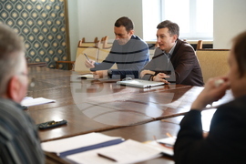 Васил Терзиев - синдикати - среща