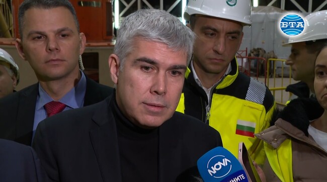 Енергийният министър Владимир Малинов се надява до 2026 г. да има още два ремонтирани агрегата на ПАВЕЦ "Чаира"
