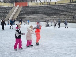 Хасково - ледена пързалка