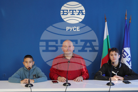 Национален пресклуб на БТА Русе - деца-репортери - представяне на дейността