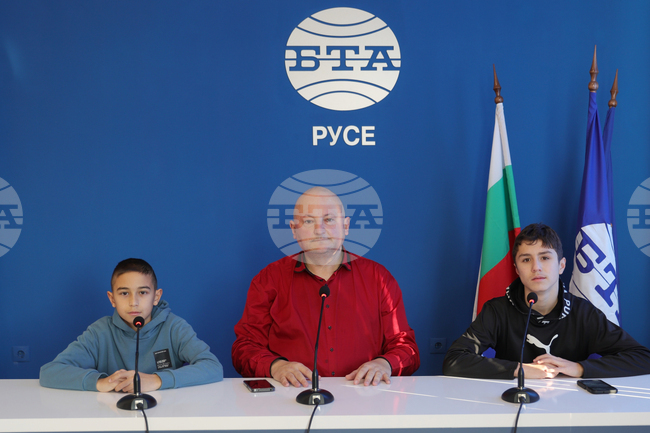 Национален пресклуб на БТА Русе - деца-репортери - представяне на дейността