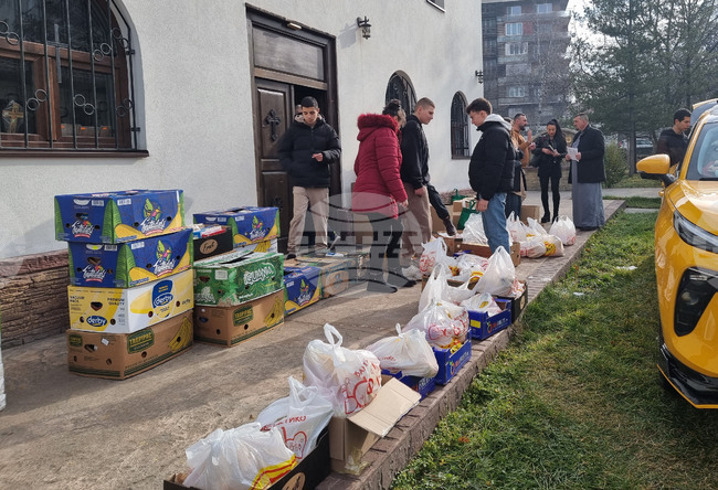 В храм "Св. Димитър" в Кюстендил се набират хранителни стоки за хора в нужда