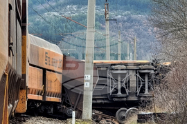 Батановци - дерайлирал влак