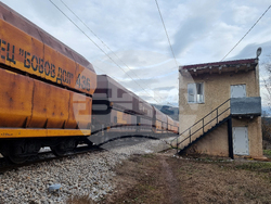 Батановци - дерайлирал влак