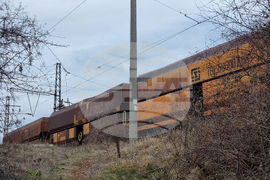 Батановци - дерайлирал влак