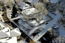 Село Широка лъка - зима - изглед