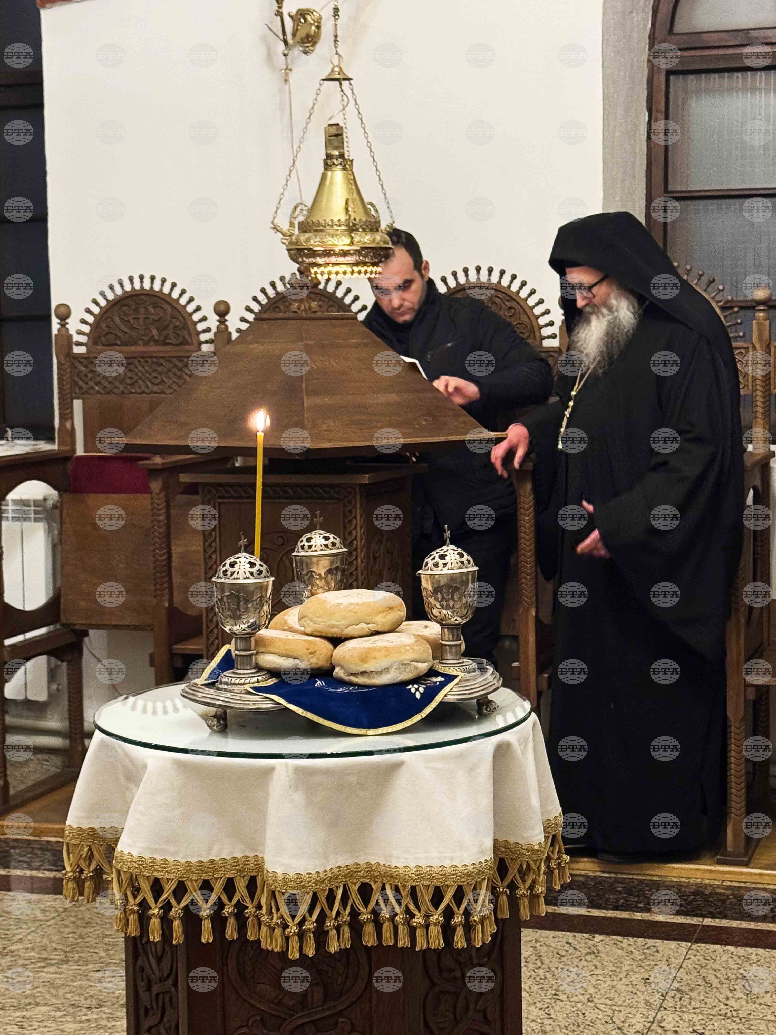 Рилски манастир - Бъдни вечер