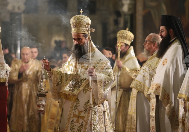 Patriarch Daniil Performs Solemn Vigil for Christmas Eve 