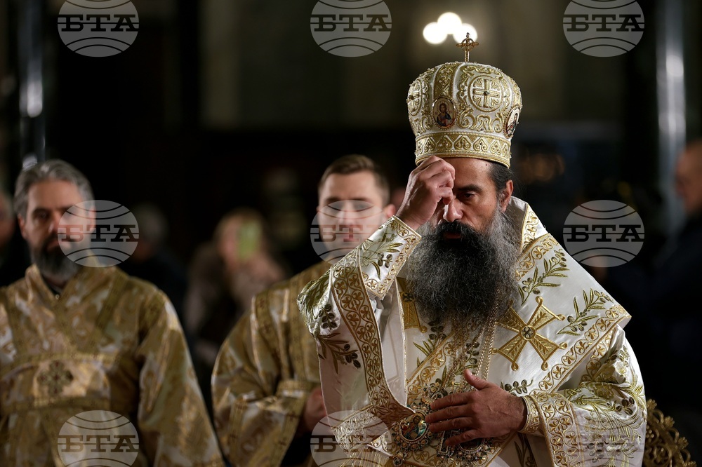Храм-паметник "Св. Александър Невски" - митрополит Даниил - тържествено богослужение