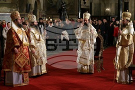 Храм-паметник "Св. Александър Невски" - митрополит Даниил - тържествено богослужение